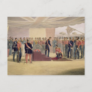 The Investiture of the Order of the Bath, plate fr Postcard