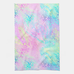 The Iridescent Leopard Series Design 10 Tea Towel