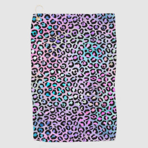 The Iridescent Leopard Series Design 12 Golf Towel