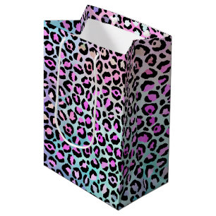 The Iridescent Leopard Series Design 12 Medium Gift Bag