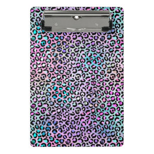 The Iridescent Leopard Series Design 12 Mini Clipboard