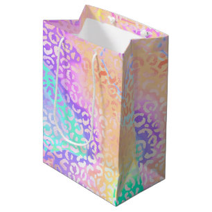 The Iridescent Leopard Series Design 3 Medium Gift Bag