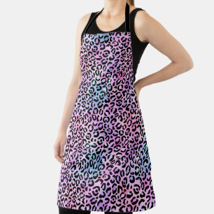The Iridescent Leopard Series Design 4  Apron