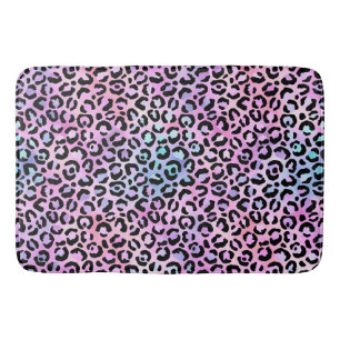 The Iridescent Leopard Series Design 4 Bath Mat