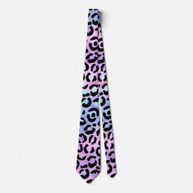 The Iridescent Leopard Series Design 4 Tie (Front)