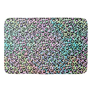 The Iridescent Leopard Series Design 5 Bath Mat