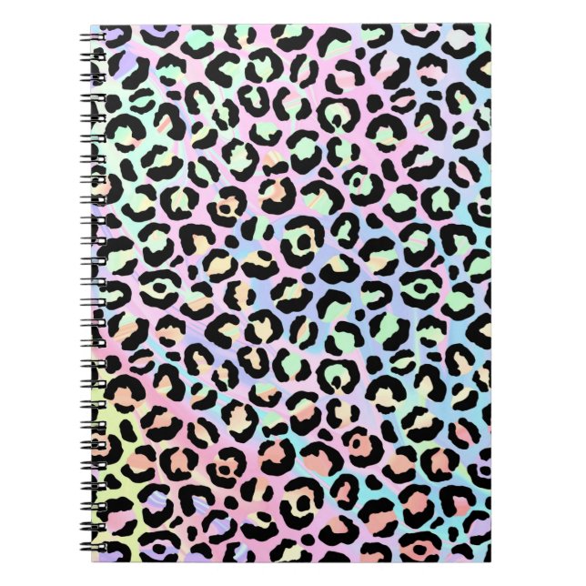 The Iridescent Leopard Series Design 5 Notebook (Front)