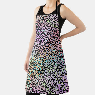 The Iridescent Leopard Series Design 6 Apron