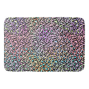 The Iridescent Leopard Series Design 6 Bath Mat
