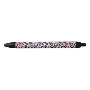 The Iridescent Leopard Series Design 6 Black Ink Pen