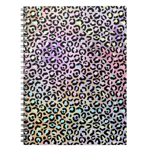 The Iridescent Leopard Series Design 6 Notebook (Front)