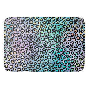The Iridescent Leopard Series Design 8 Bath Mat