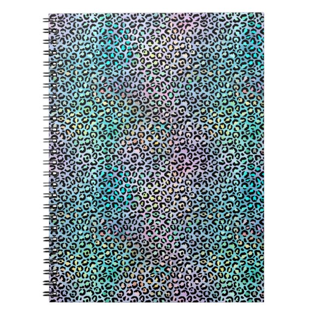 The Iridescent Leopard Series Design 8 Notebook (Front)