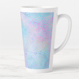The Iridescent Leopard Series Design 9 Latte Mug