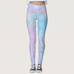 The Iridescent Leopard Series Design 9 Leggings