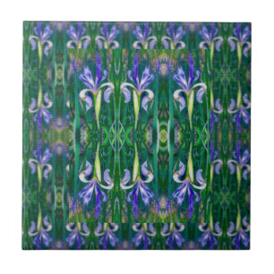 The Iris Fields Tile