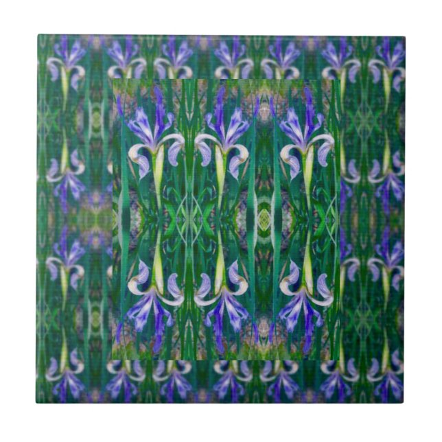 The Iris Fields Tile (Front)