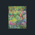The Iris Garden At Giverny By Claude Monet Canvas Print<br><div class="desc">The Iris Garden at Giverny painted by Claude Monet. Circa 1900.

This image is in the public domain.</div>
