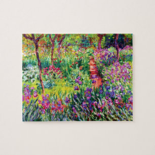 The Iris Garden at Giverny by Claude Monet Jigsaw Puzzle
