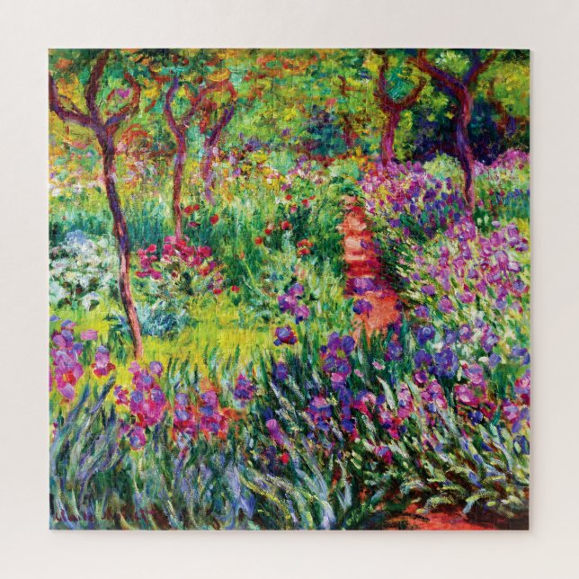 The Iris Garden at Giverny by Claude Monet Jigsaw Puzzle (Vertical)