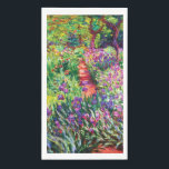 The Iris Garden at Giverny by Claude Monet   Napkin<br><div class="desc">Please visit my store for more interesting design and more colour choice. => zazzle.com/iwheels*</div>