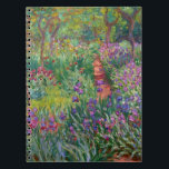 The Iris Garden At Giverny By Claude Monet Notebook<br><div class="desc">The Iris Garden at Giverny painted by Claude Monet. Circa 1900.

This image is in the public domain.</div>
