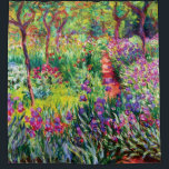 The Iris Garden at Giverny by Claude Monet Shower Curtain<br><div class="desc">The Iris Garden at Giverny by Claude Monet.
Please visit my store for more interesting design and more colour choice.
=> zazzle.com/iwheels*</div>