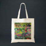 The Iris Garden at Giverny by Claude Monet Tote Ba<br><div class="desc">The Iris Garden at Giverny by Claude Monet. 
Please visit my store for more interesting design and more colour choice =>  zazzle.com/iwheels*</div>