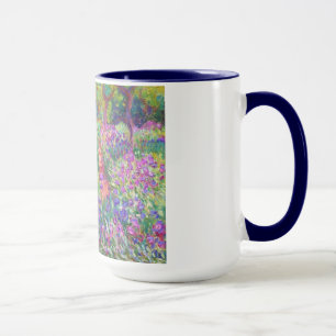 The Iris Garden at Giverny Claude Monet cool, old, Mug