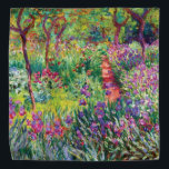 The Iris Garden by Claude Monet Bandana<br><div class="desc">Please visit my store for more interesting design and more colour choice.
=> zazzle.com/colorfulworld*</div>