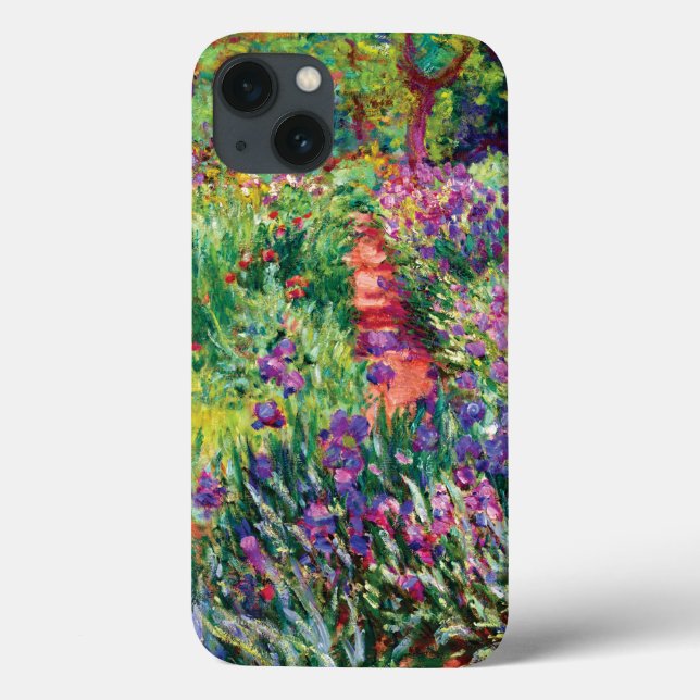 The Iris Garden by Claude Monet  Case-Mate iPhone Case (Back)