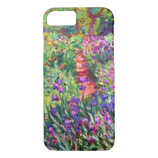 The Iris Garden by Claude Monet Case-Mate iPhone Case (Back)