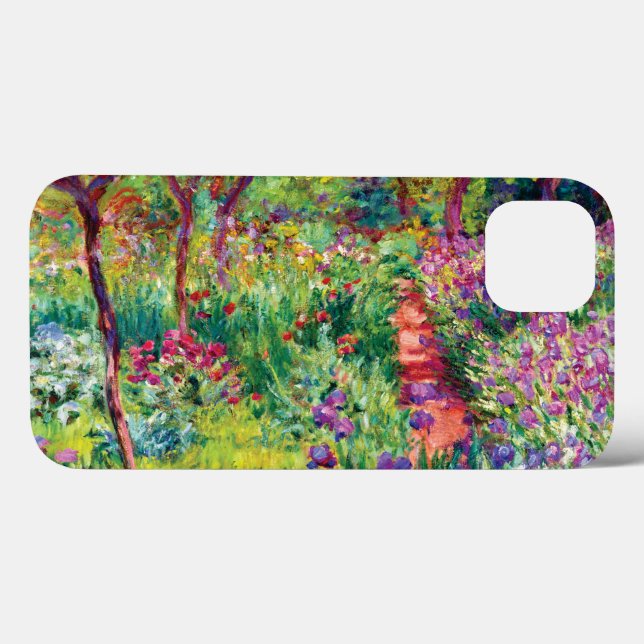 The Iris Garden by Claude Monet  Case-Mate iPhone  Case-Mate iPhone Case (Back (Horizontal))