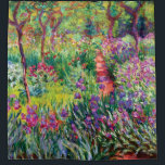 The Iris Garden by Claude Monet Shower Curtain<br><div class="desc">The Iris Garden by Claude Monet.
Please visit my store for more interesting design and more colour choice => zazzle.com/colorfulworld*</div>