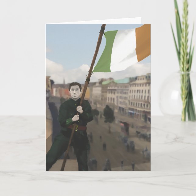 The Irish Easter Rising 1916 Holiday Card (Front)