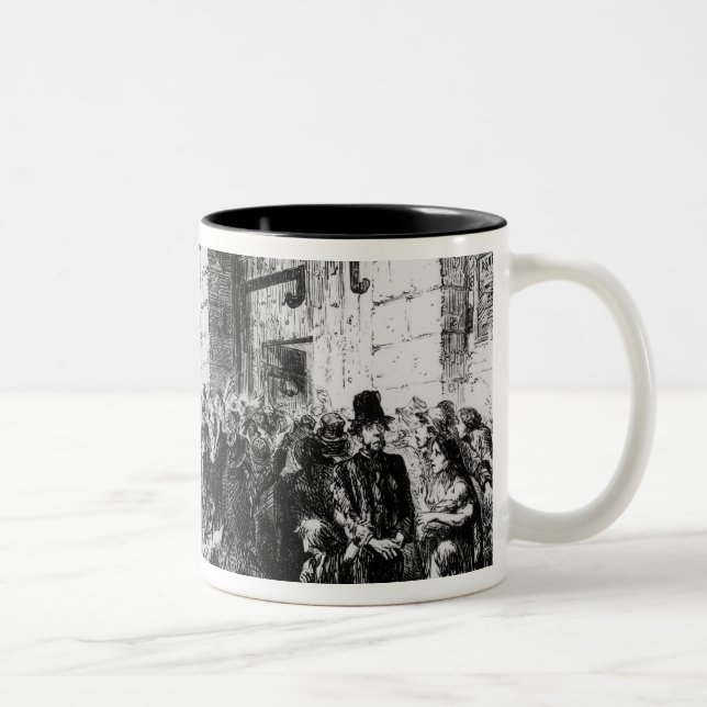 The Irish Famine Two-Tone Coffee Mug (Right)