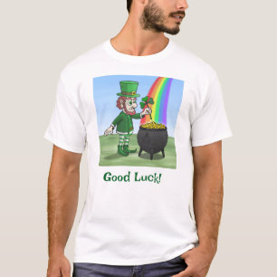 The Irish leprechaun and the pot of gold T-Shirt