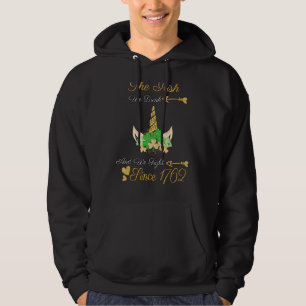 The Irish We Drink We Fight 1762 Humour Hoodie