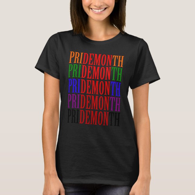The Iron Demon Pride Month T-Shirt (Front)