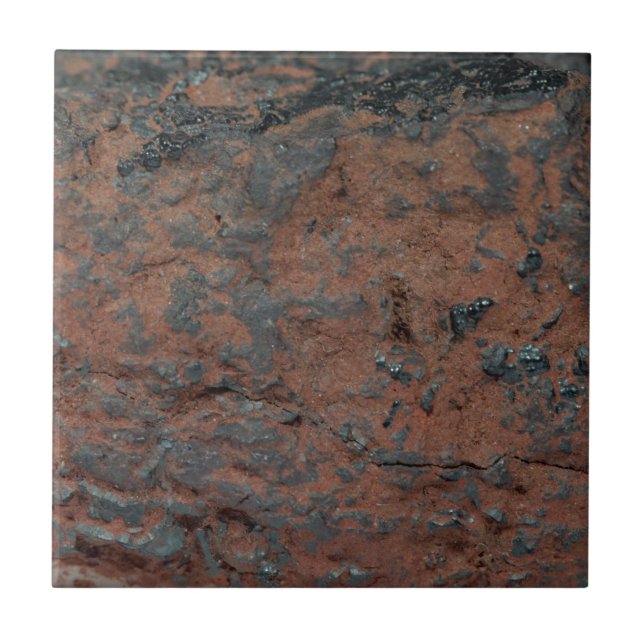 The iron ore Haematite Tile (Front)