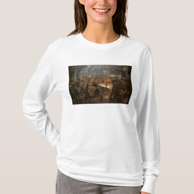 The Iron-Rolling Mill , 1875 T-Shirt (Front)