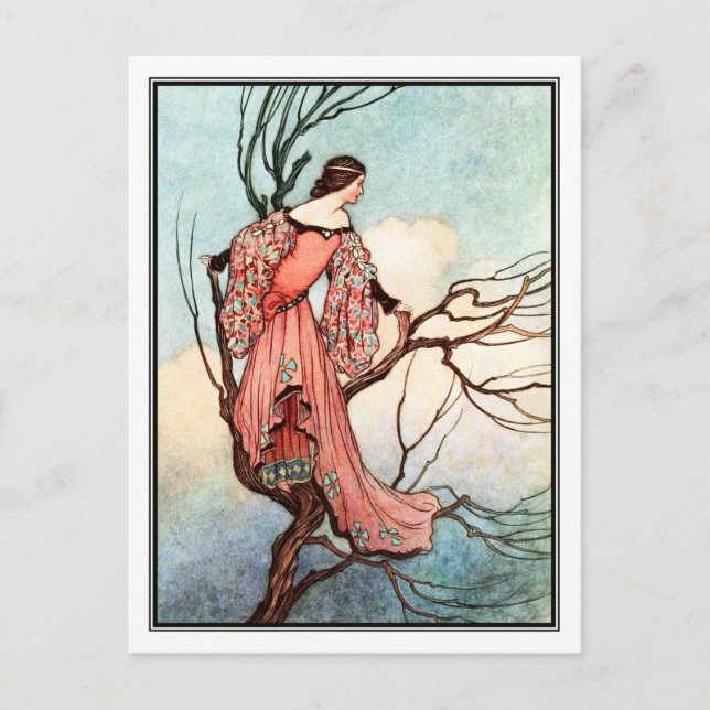 The Iron Stove by Warwick Goble Postcard (Front)