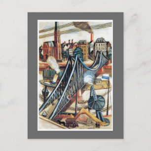The Ironbridge by Max Beckmann Postcard