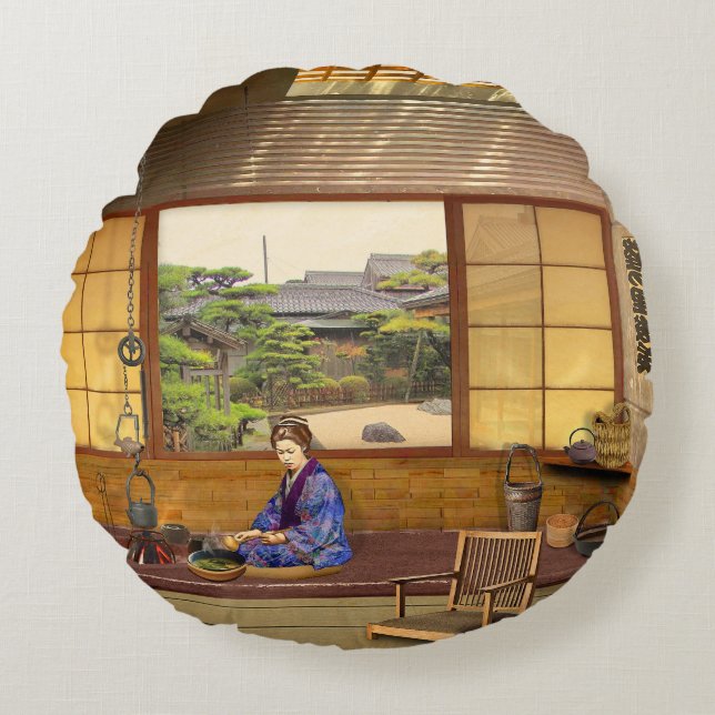 The Irori Round Cushion (Front)