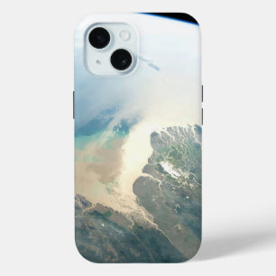 The Irrawaddy River Delta In Burma (Myanmar). iPhone 15 Case