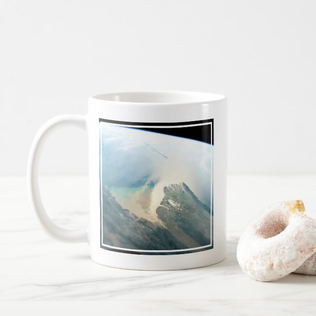The Irrawaddy River Delta In Burma (Myanmar). Coffee Mug (With Donut)