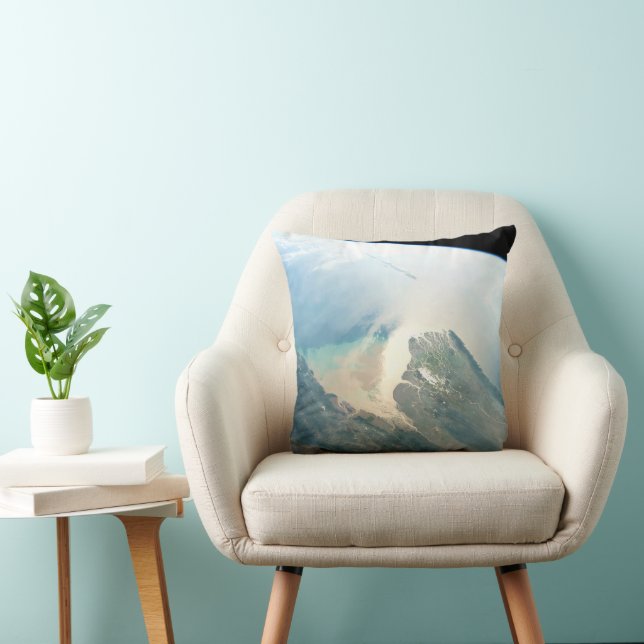 The Irrawaddy River Delta In Burma (Myanmar). Cushion (Chair)