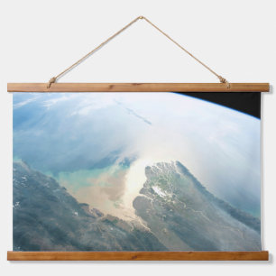 The Irrawaddy River Delta In Burma (Myanmar). Hanging Tapestry