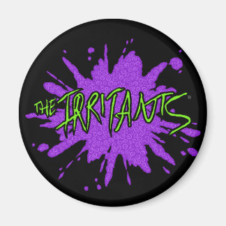 The Irritants Splat Logo - Green/Purple Magnet