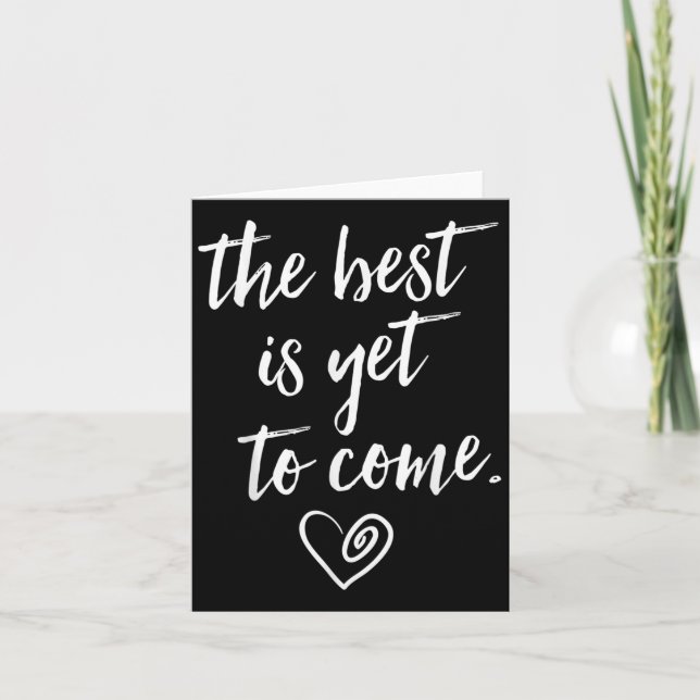 The Is Yet To Come  Card (Front)